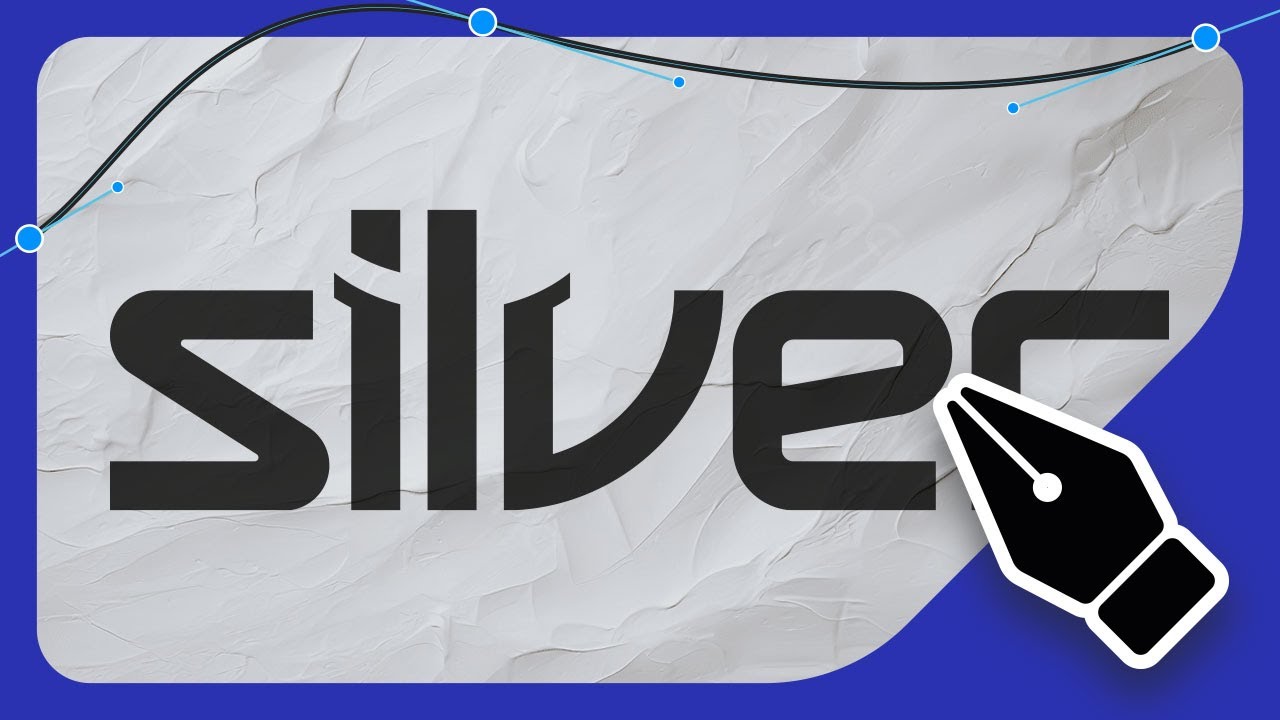 SILVER — Logotype Design | Clean Typography Speed Art