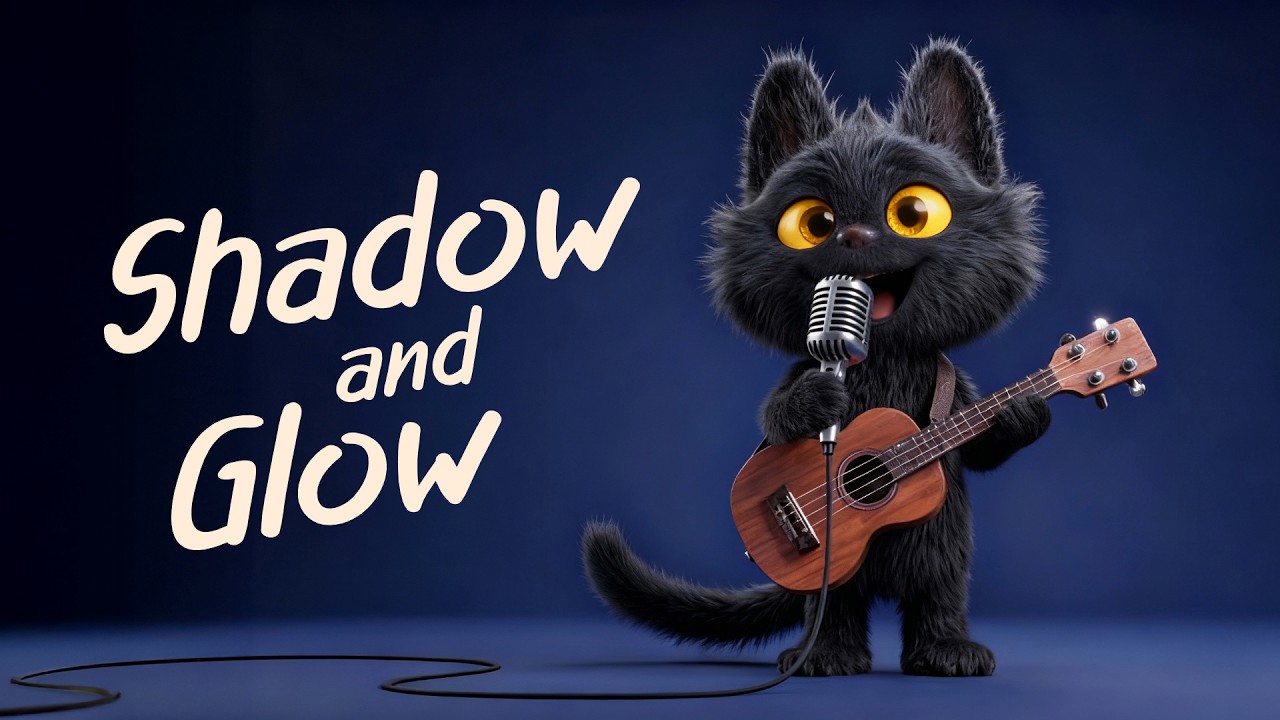 Shadow and Glow - Love music  with Lyrics Ukulele easy listening Song Slow, soulful, and beautiful