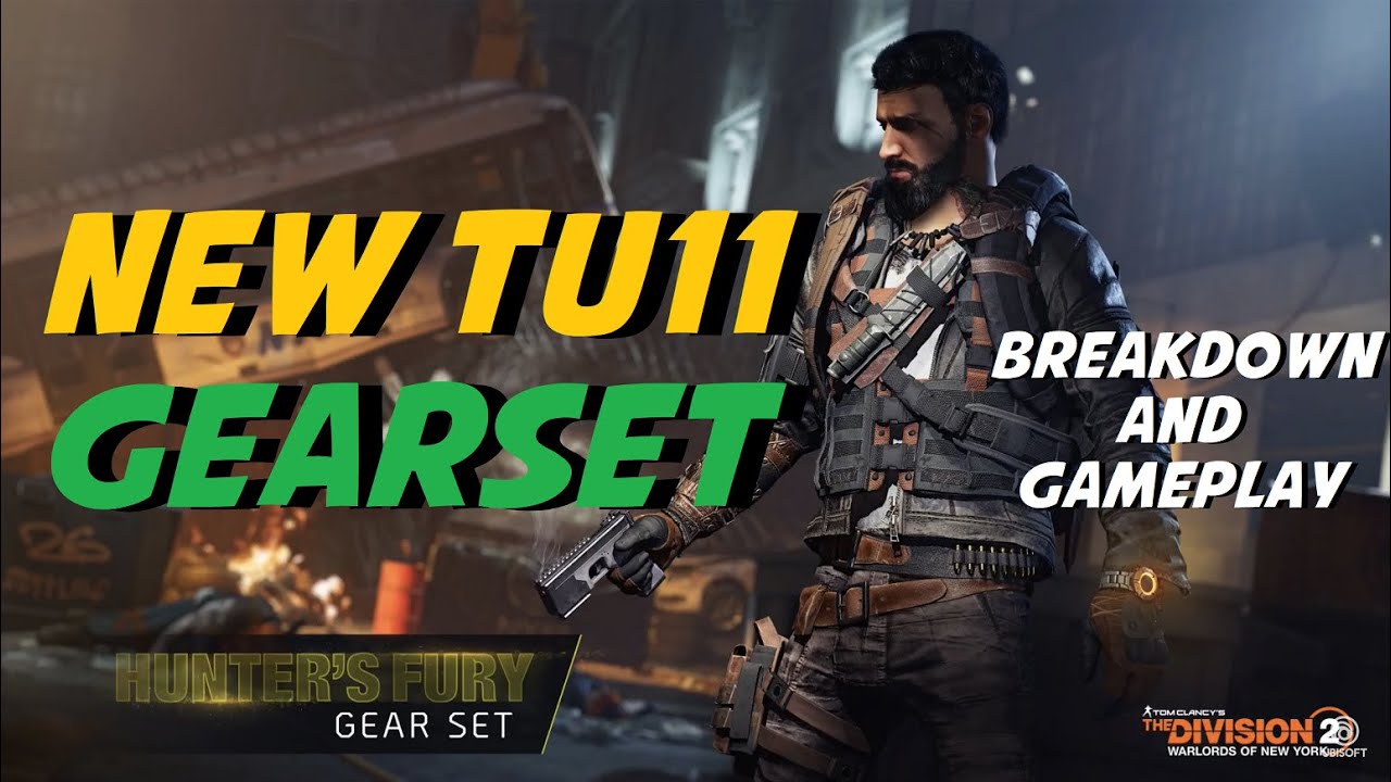 *NEW* Hunter's Fury Gear Set | The Division 2: Title Update 11 (PTS)