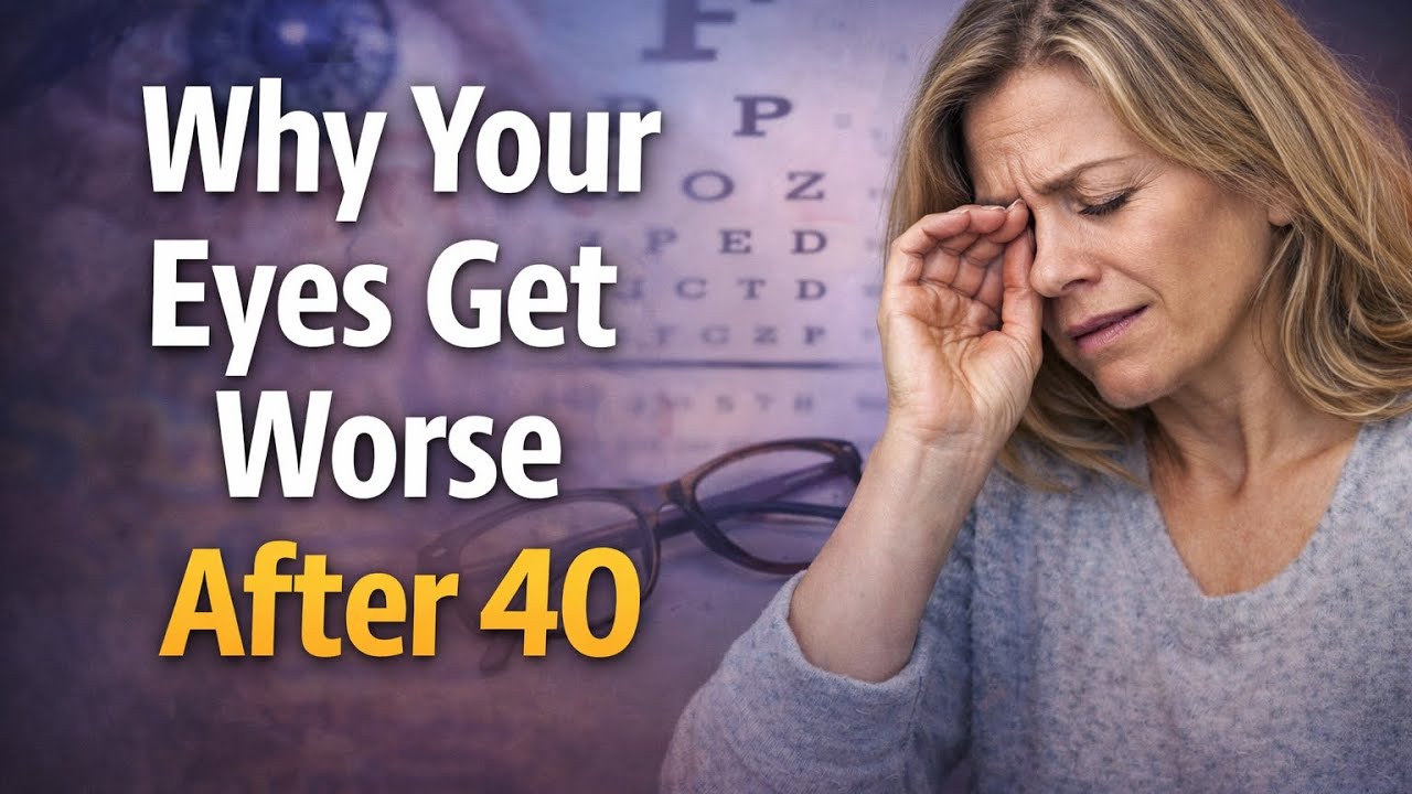 Why Your Eyes Get Worse After 40 And How to Protect Your Vision Long-Term