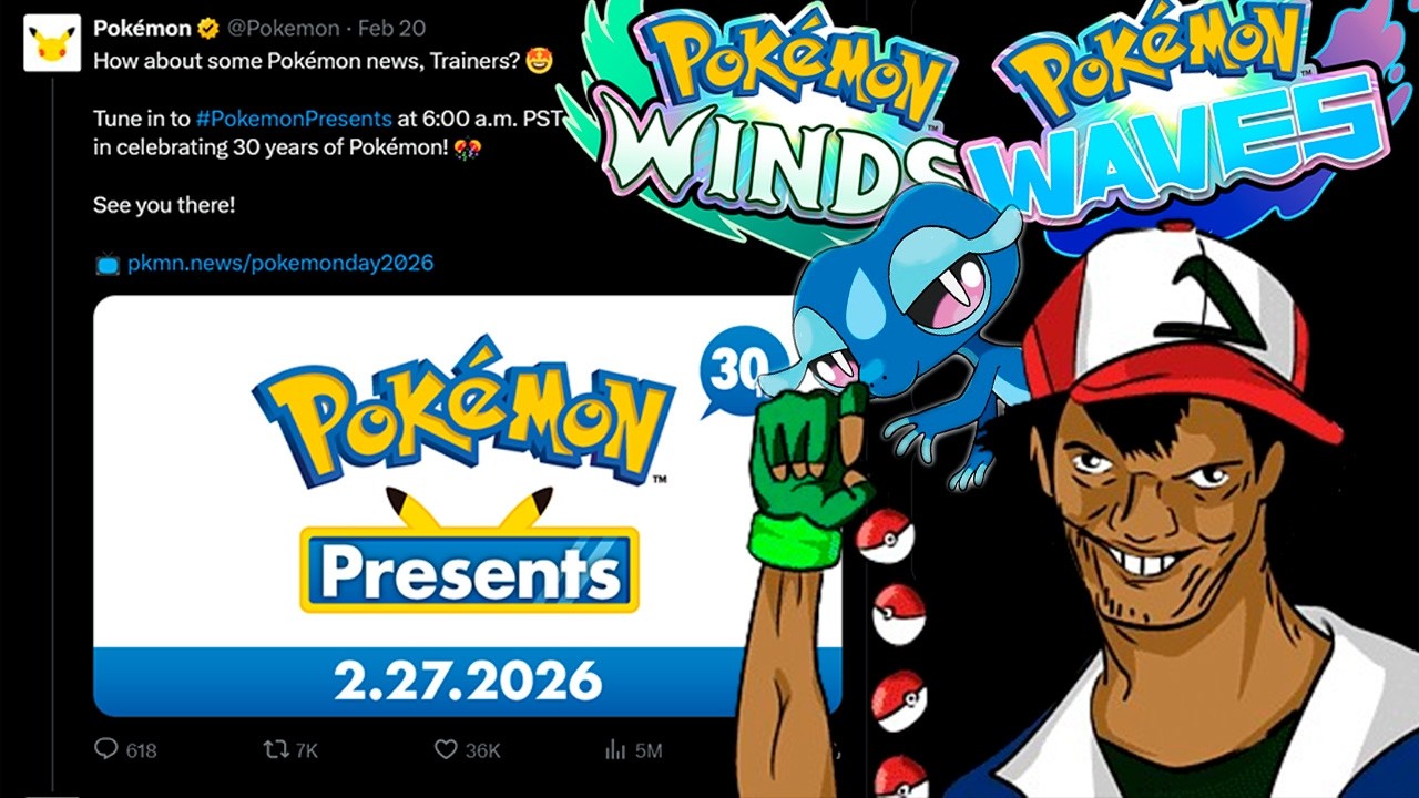 POKÉMON PRESENTS 2026 fue un MEME.