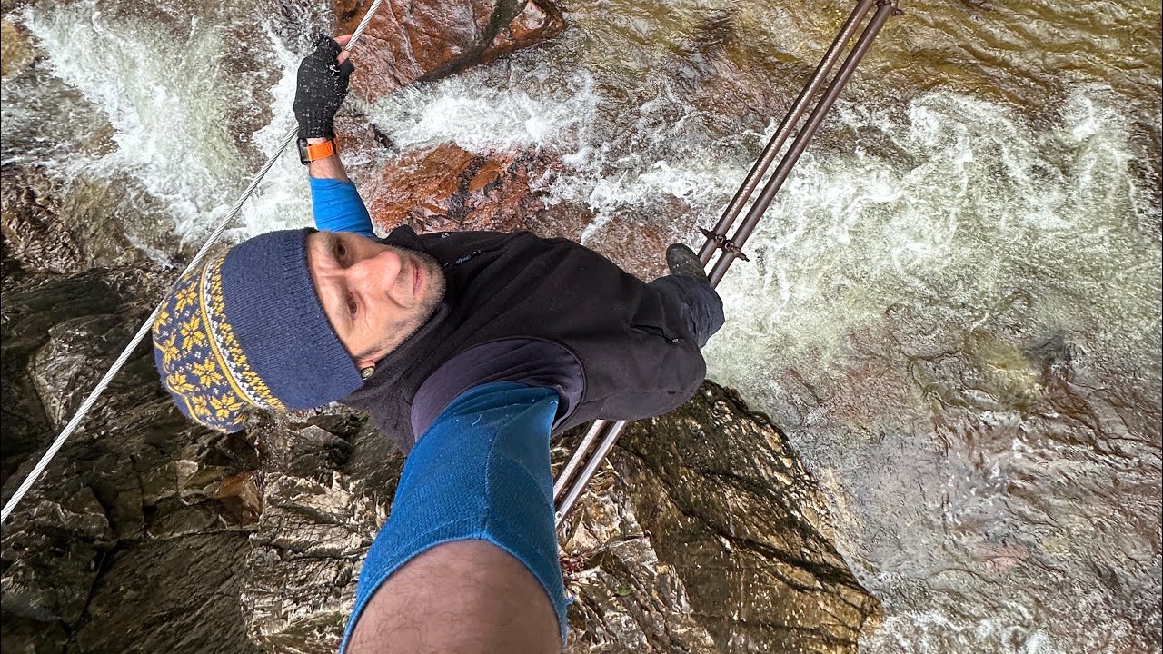 🏴󠁧󠁢󠁳󠁣󠁴󠁿 60 meters tall Grey Mares  Waterfall Kinlochleven 🏴󠁧󠁢󠁳󠁣󠁴󠁿