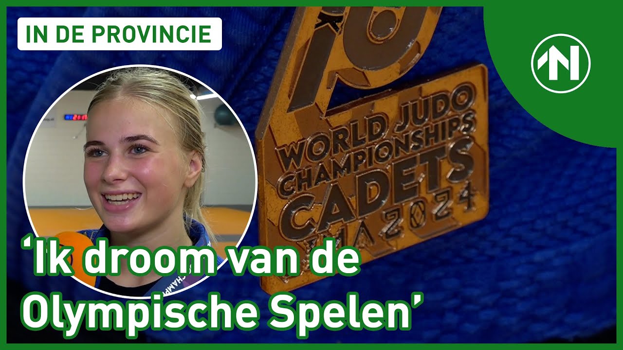 Elise Rustiger PAKT BRONS op het WK judo onder 18 in Peru