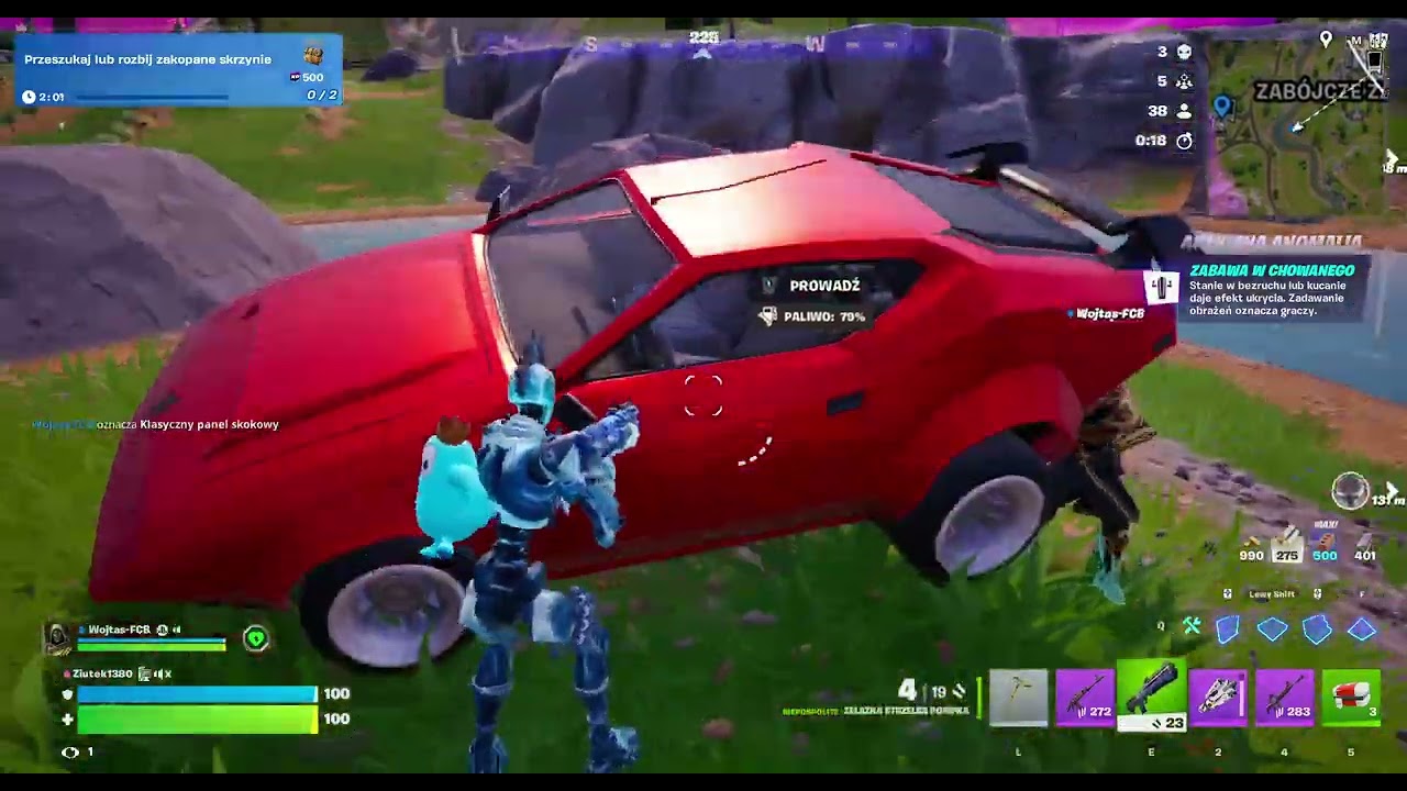 gram z kajtekiem (seria fortnite)