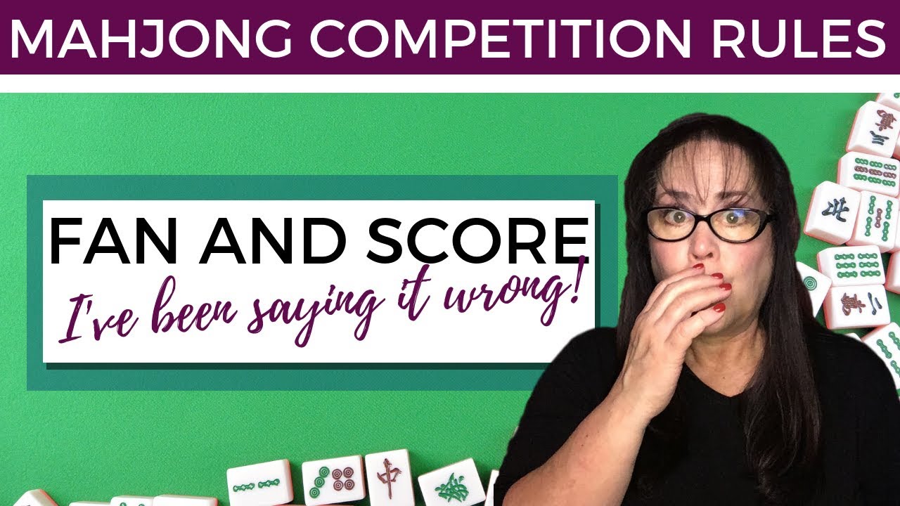 Mahjong Competition Rules Solitaire 20190929