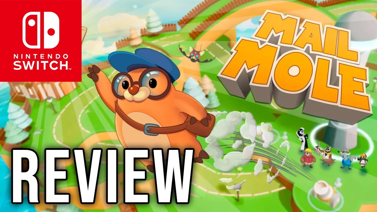 Mail Mole Review For Nintendo Switch | SUPER MOLE BROS?