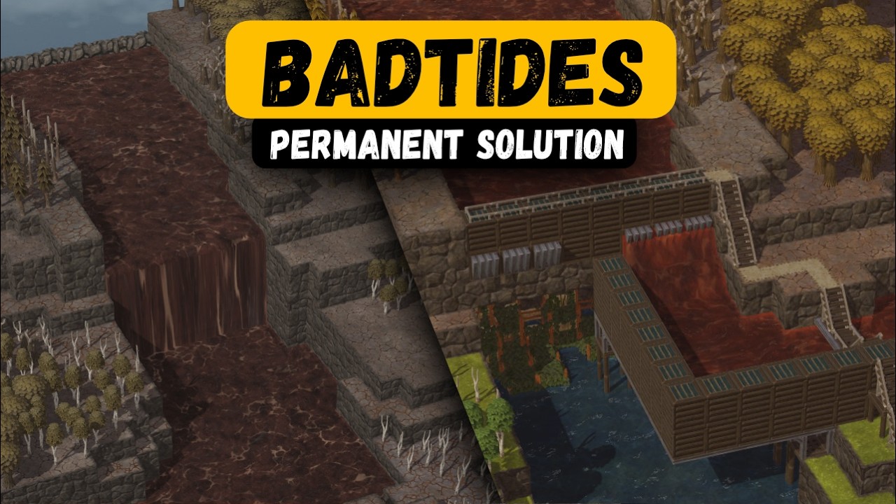 The BEST METHOD for Dealing with Bad Tides in Timberborn