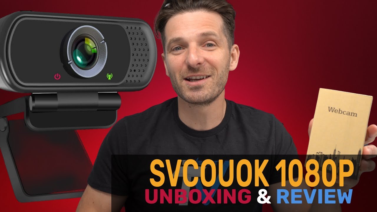 Cheap Amazon WebCam Svcouok 1080P Unboxing and Review | Comparison To Logitech C922 Pro