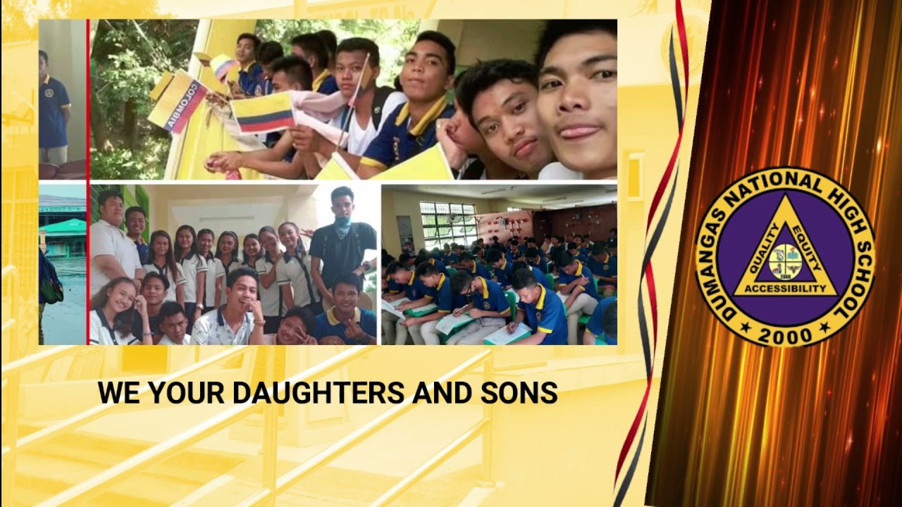 Dumangas National High School Virtual Opening of Classes 2021