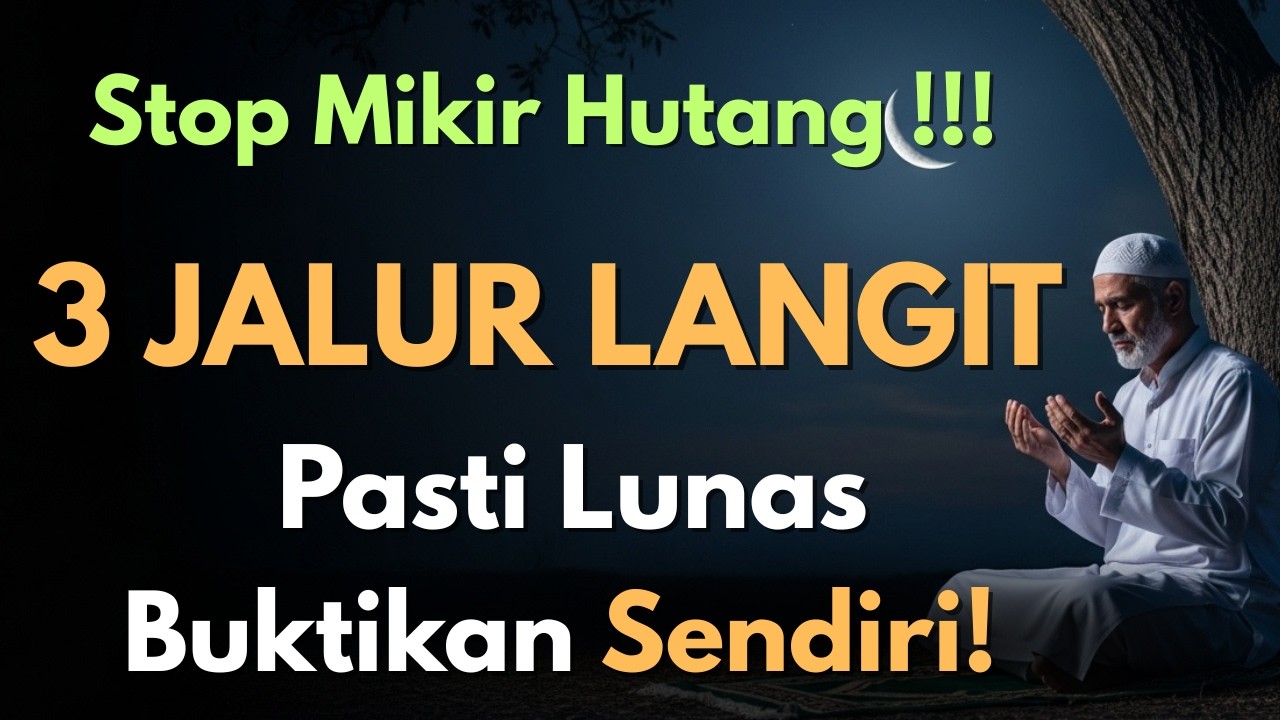 🔥Hutang Menumpuk‼️Cukup Lakukan 3 Amalan Ini! Rizkimu Akan Mengalir Deras Tak Terbendung🤲 🔥