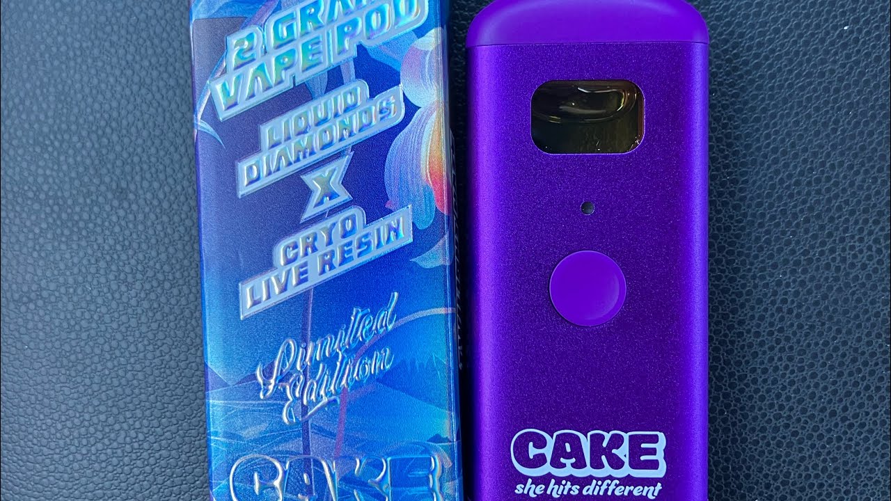 New gen 2 gram cake disposable liquid diamond X cryo live resin twilight haze