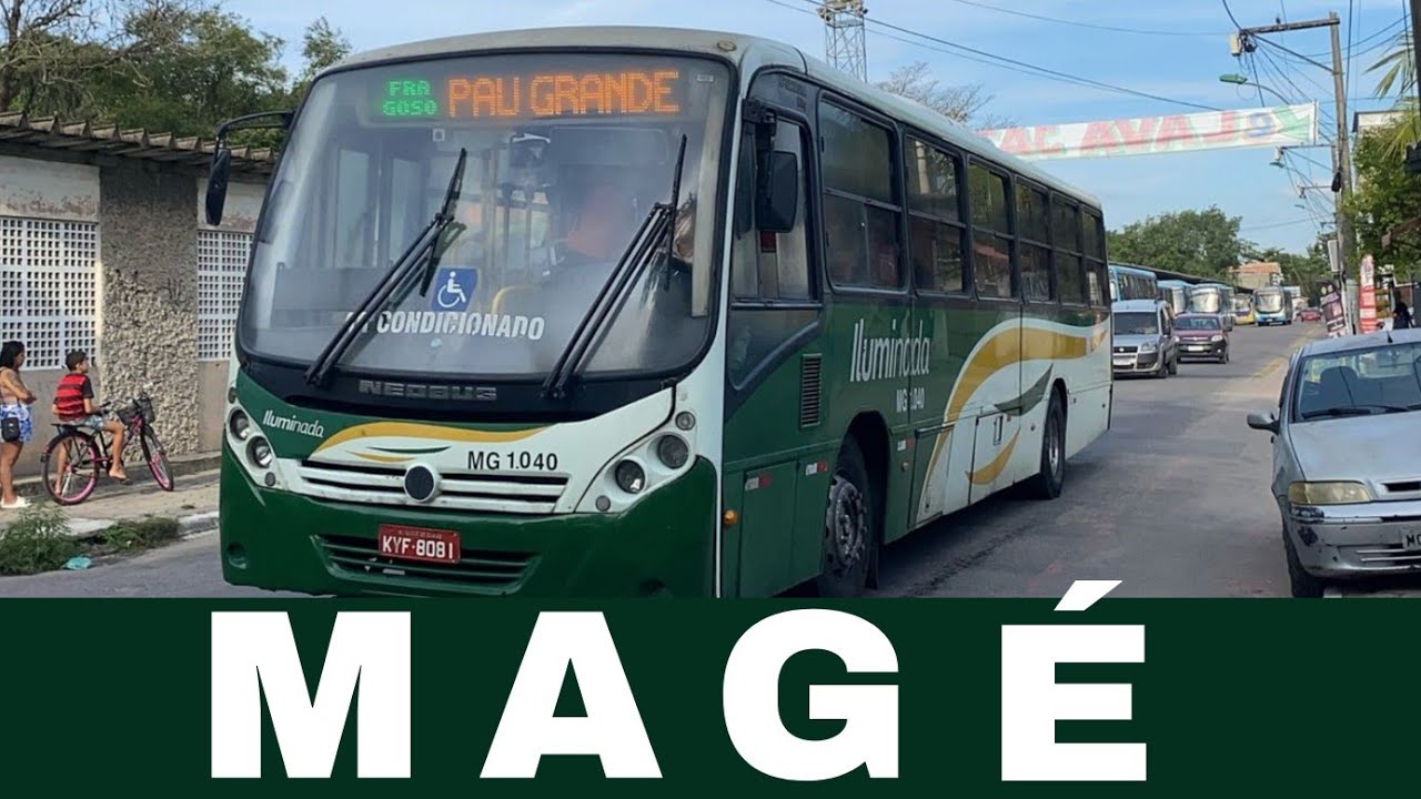 Magé-RJ - Movimentação de ônibus #49