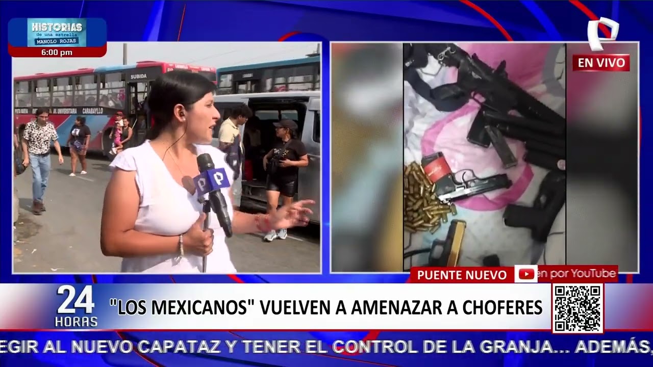 Banda criminal 'Los Mexicanos' vuelve a amenazar a choferes