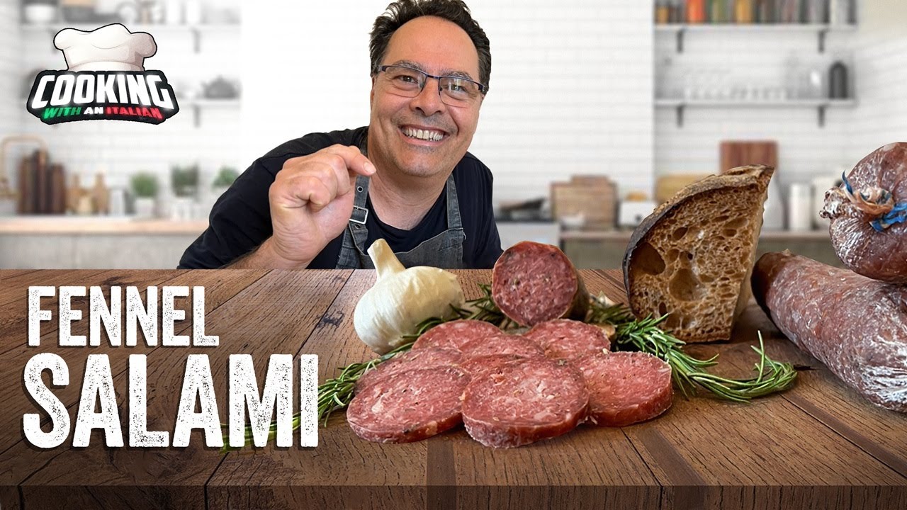 Authentic Fennel Salami Recipe | Homemade Italian Charcuterie with Piero!