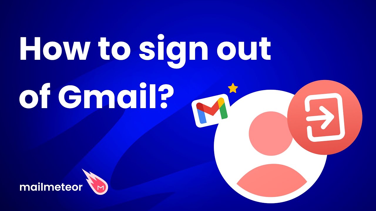 Как выйти из Gmail?