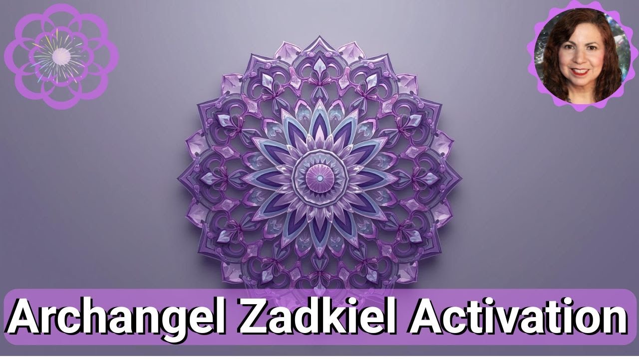 Archangel Zadkiel Action/ The Violet Flame of Mercy & Transformation