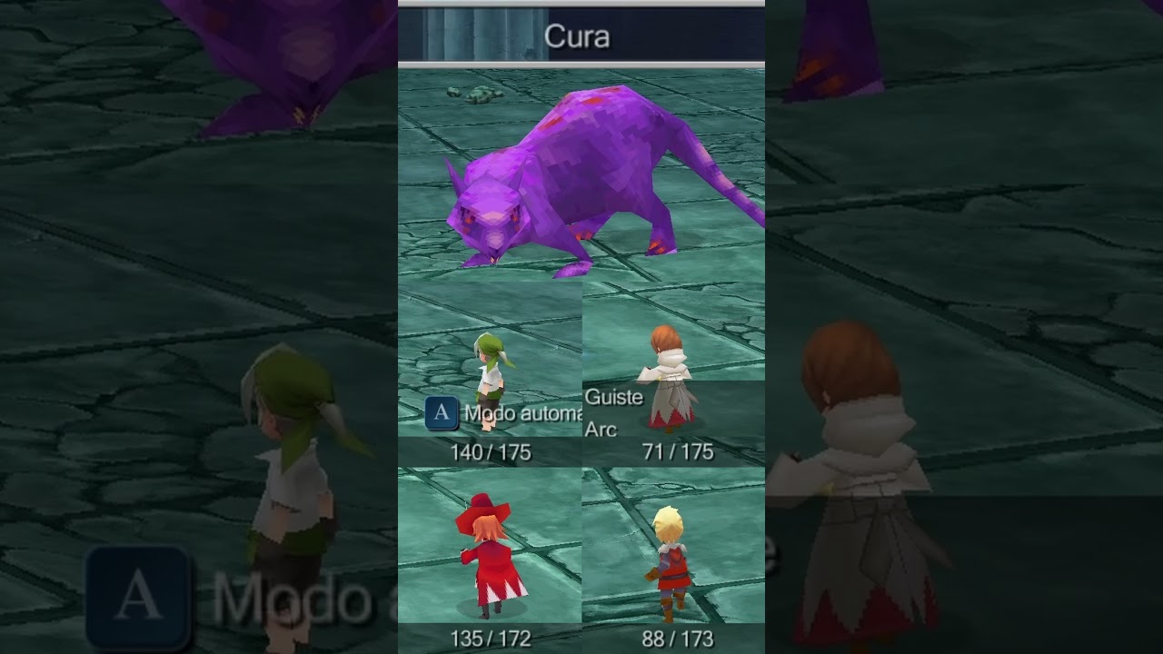 C&oacute;mo derrot&eacute; a Rata Gigante - Final Fantasy 3 (3D Remake)