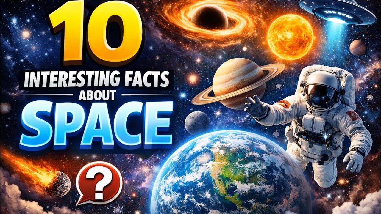 10 interesting facts about space 