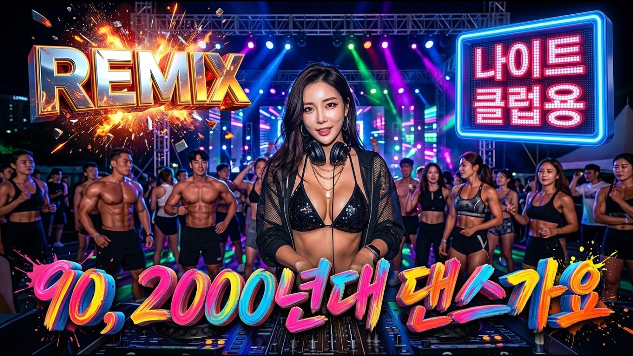 그때 그 시절, 90, 2000년대 추억의 나이트 댄스곡 리메이크 플레이리스트! [AI COVER]