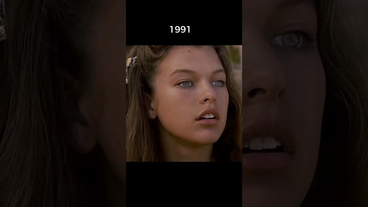 Milla jovovich before and after #millajovovich #actress