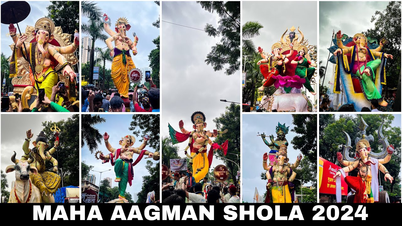 Maha Aagman Shola 2024 | Parel Workshop | Biggest murti From Mumbai | JUSTCLIP OFFICIAL