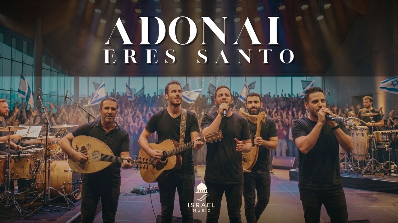ADONAI Eres Santo (EN VIVO) 🔥 | Adoración Hebrea con Shofar 🇮🇱 | Worship Poderoso