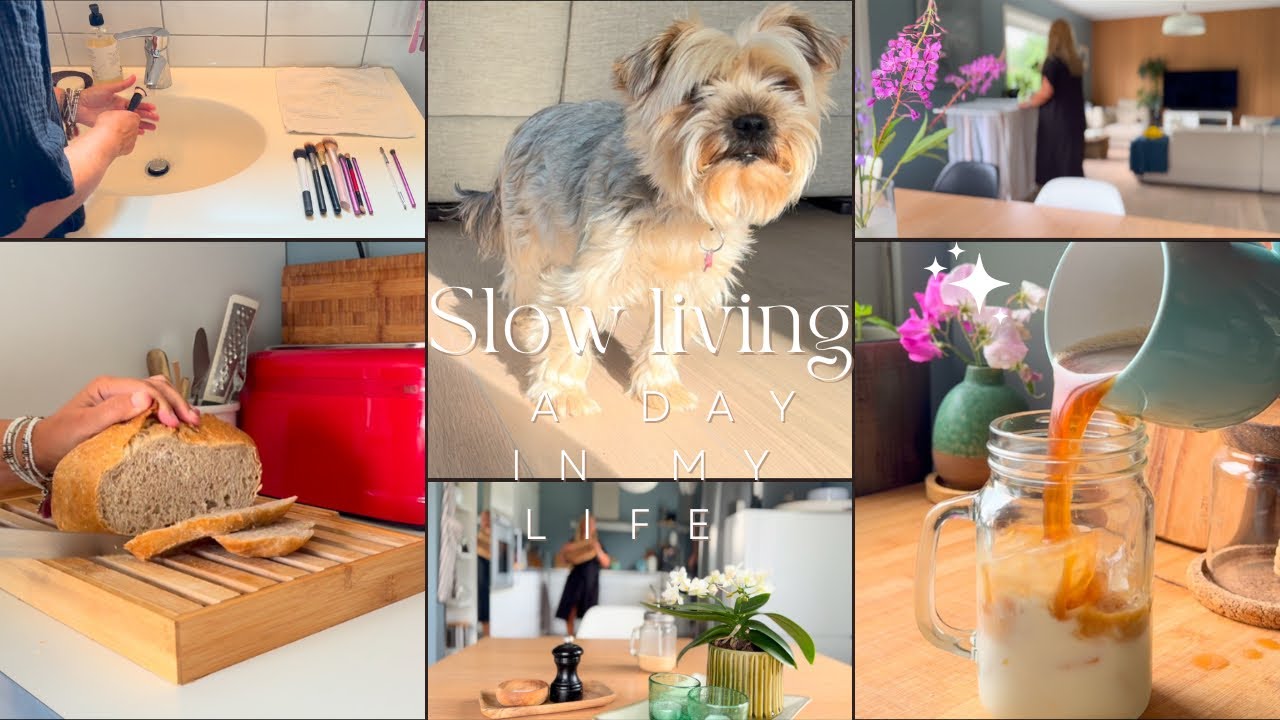 Slow Living Vlog / Making Bread, Coffee, Lunch and Daily Routines 