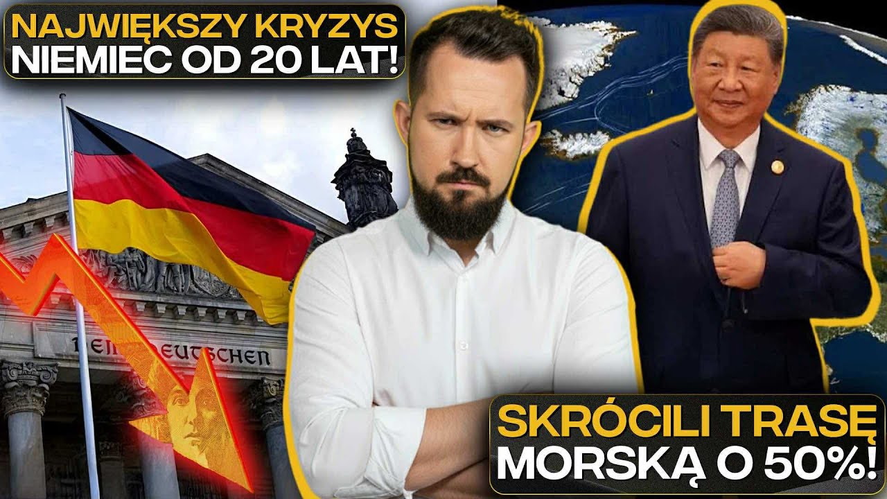 NIEMIECKI PRZEMYSŁ sięga DNA, a CHINY ZDOBYŁY ARKTYKĘ? #BizWeek