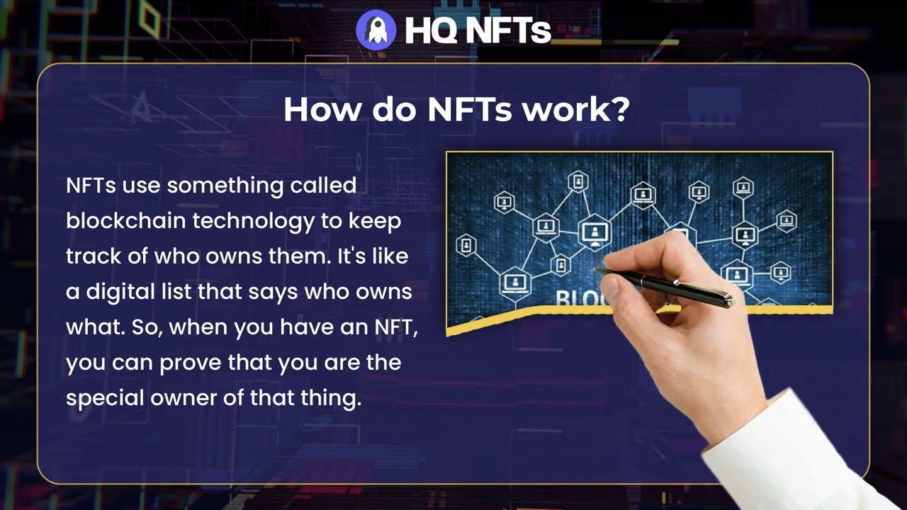NFT 101 -  How do NFTs work?