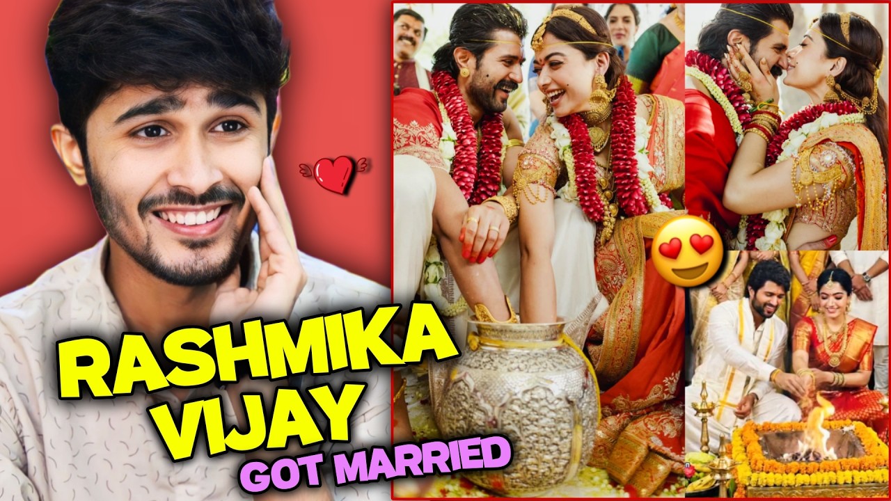 #virosh  Rashmika Mandanna & Vijay Deverakonda Got Married | Marraige Edits Moments Reaction