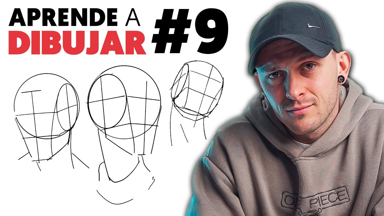 Cómo DIBUJAR una CABEZA (paso a paso) desde cualquier ÁNGULO