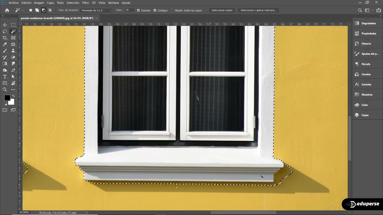 Lección 8. Photoshop Publicitario desde cero  I    Varita Magica