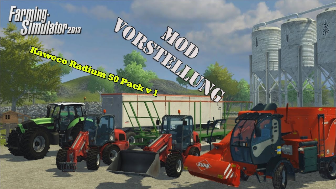 Landwirtschafts Simulator 2013 | Modvorstellung |Kaweco Radium 50 Pack v 1.25 |