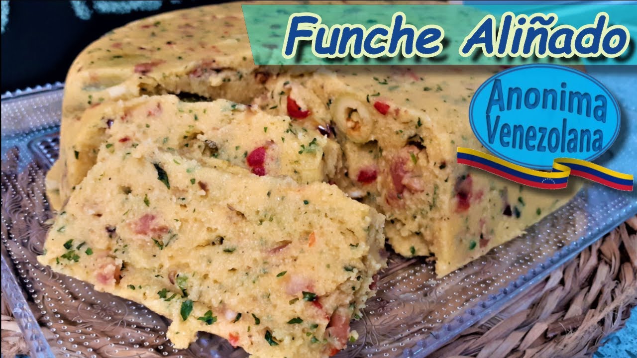 Como hacer FUNCHE ALIÑADO VENEZOLANO - Receta fácil y rápida