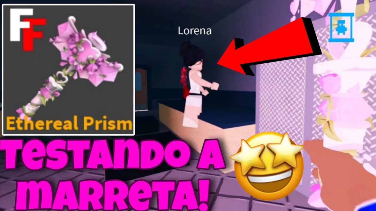 Testando a marreta ETHEREAL PRISM no MARRETÃO!😍