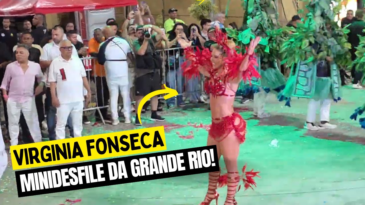 Virginia Fonseca Para Tudo no Minidesfile da Grande Rio!