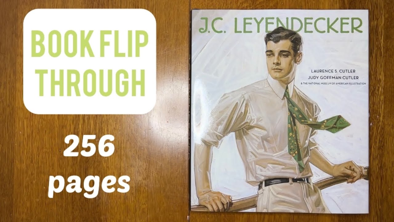 J.C. LEYENDECKER by Laurence Cutler & Judy Cutler - Book flip through