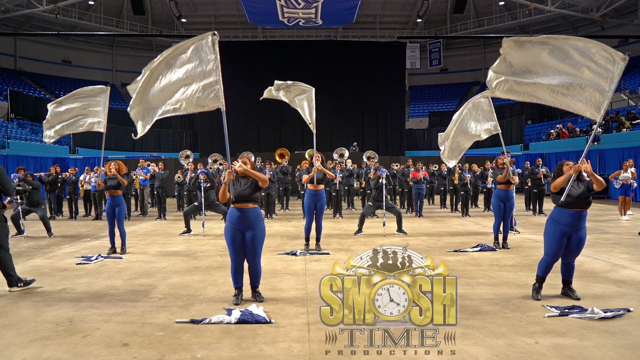 Flag Twirlers | Hampton University Marching Force Spring Band Camp 2023