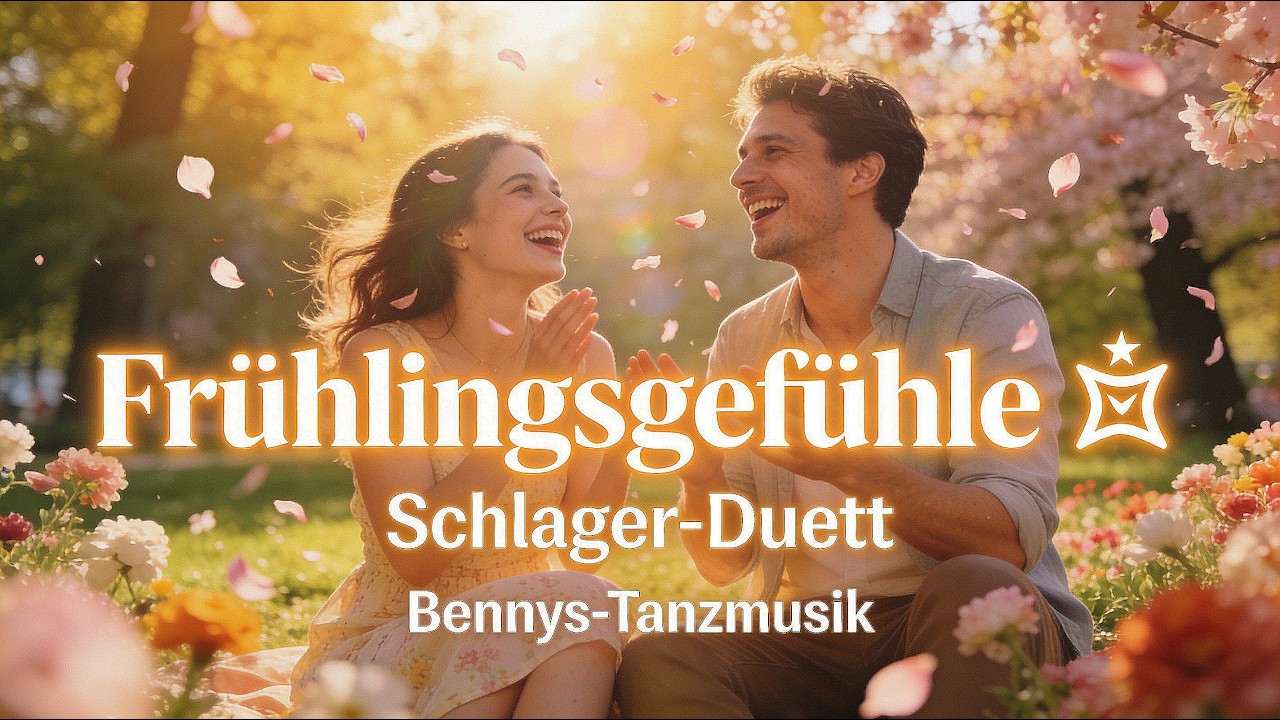 Frühlingsgefühle 🌸| Romantisches Schlager Duett Liebe&Neubeginn (Official Video) | Bennys-Tanzmusik