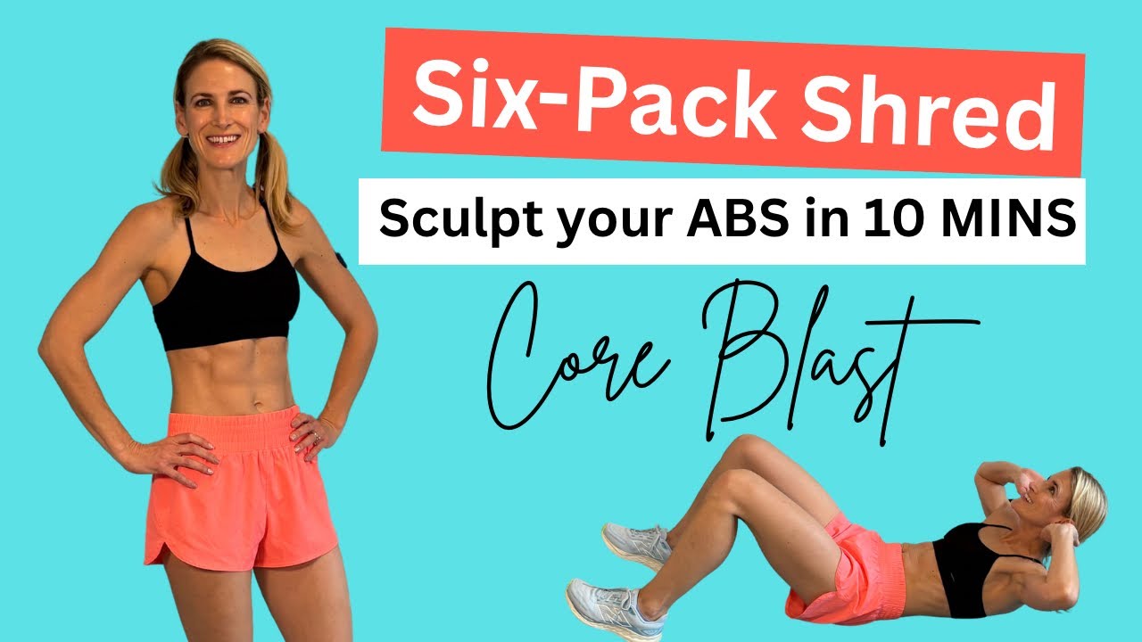 SIX-PACK SHRED - 10 Min Core Blast | NO REPEATS