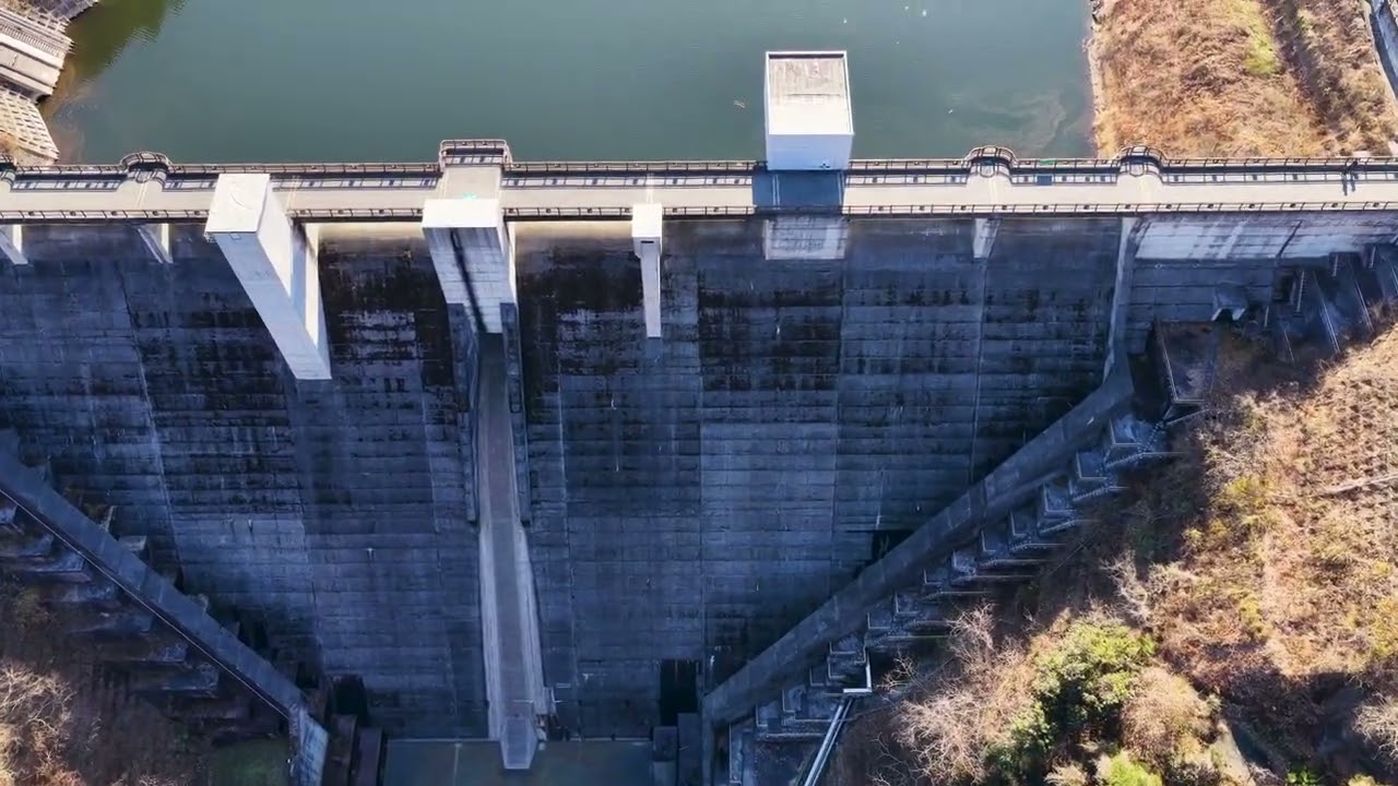 合角ダム、埼玉県秩父市、Dam Kakkaku, Chichibu City, Saitama Pref
