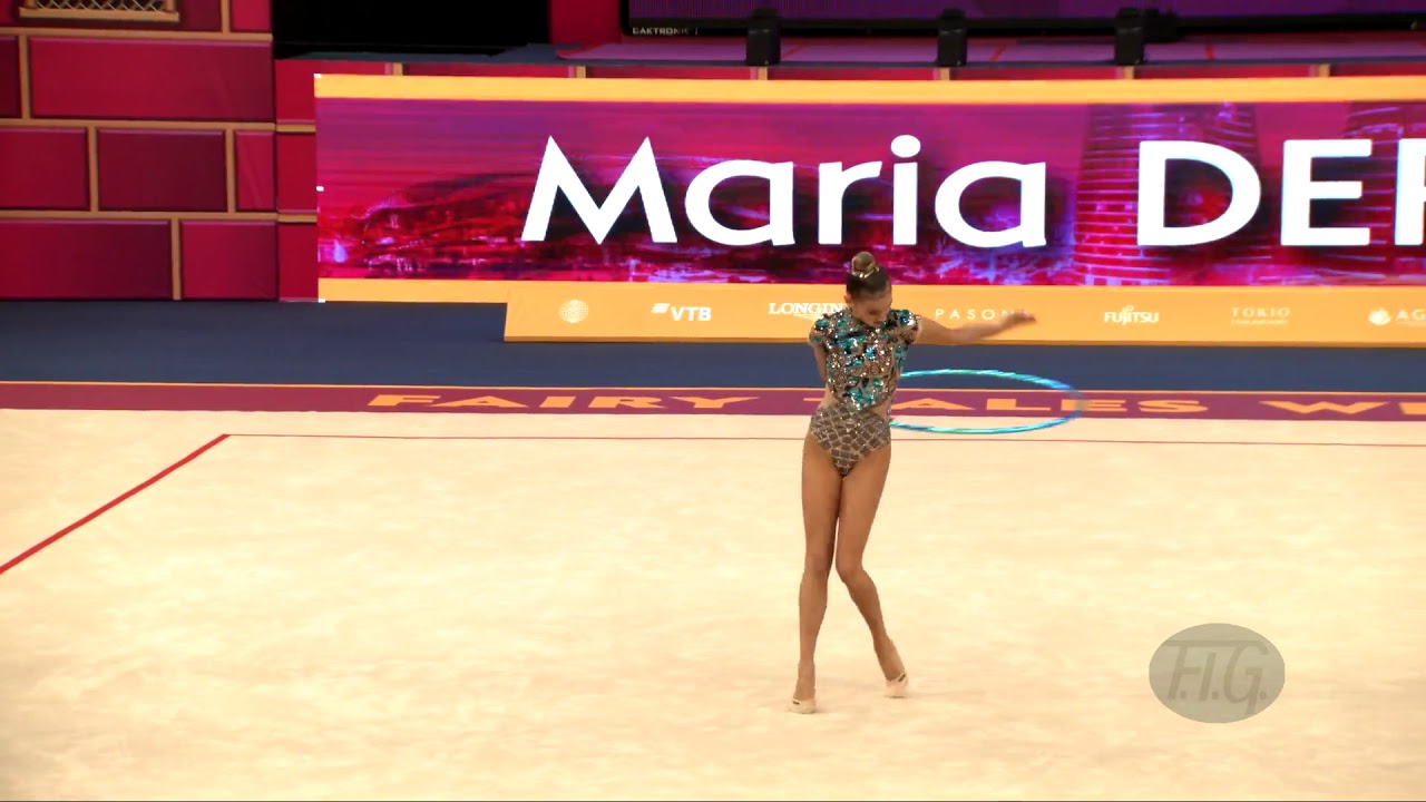 DERVISI Maria (GRE) - 2019 Rhythmic Worlds, Baku (AZE) - Qualifications Hoop