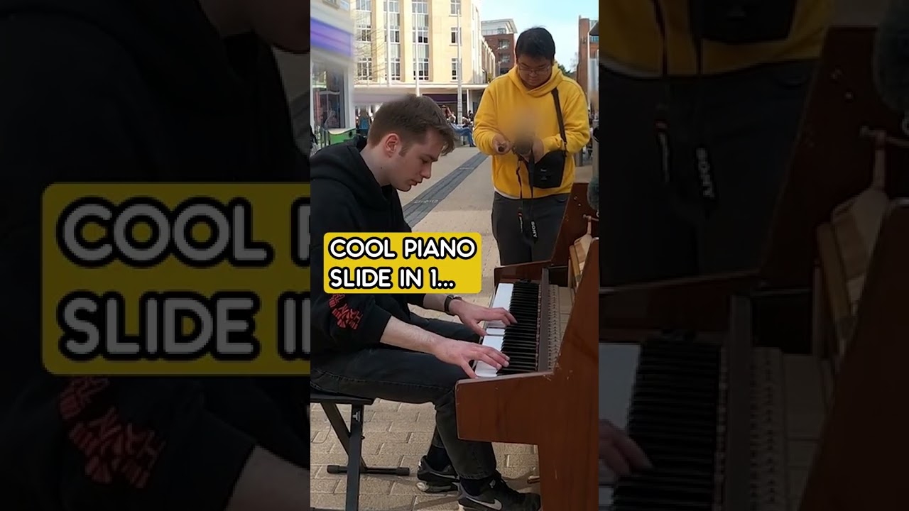 I played CRUEL ANGEL'S THESIS on piano in public