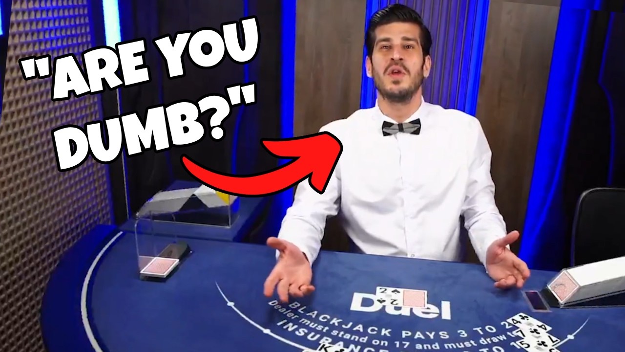 WTF are these Duel Blackjack dealers DOING?! 💀