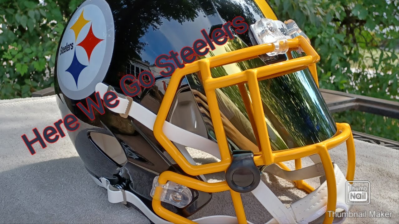 Unboxing Pittsburgh Steelers Riddell Speed Replica Helmet