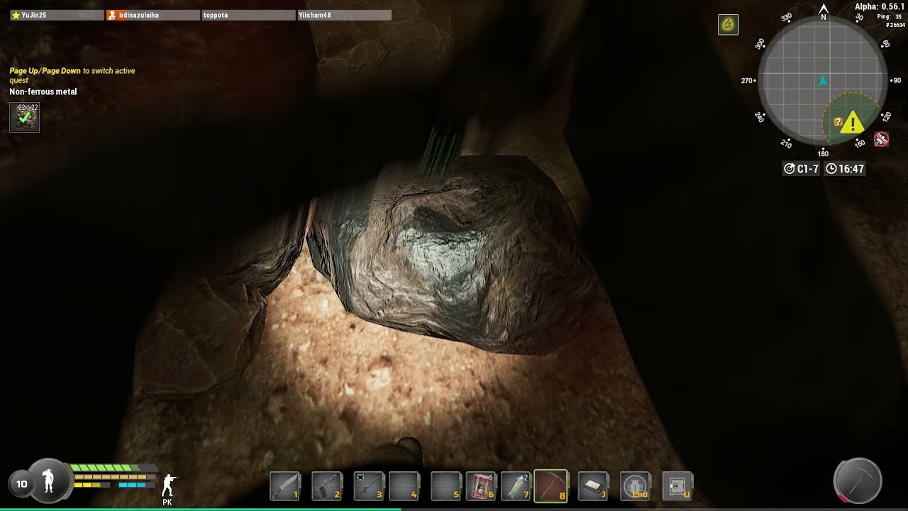 Will to Live [EP13] - Silicium mining & Collecting Non-Ferrous Metal!