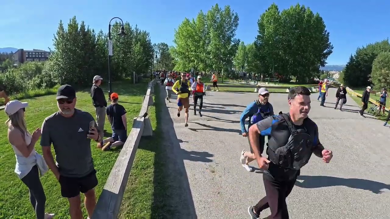 Yukon River Quest 2024 Start Line in Whitehorse