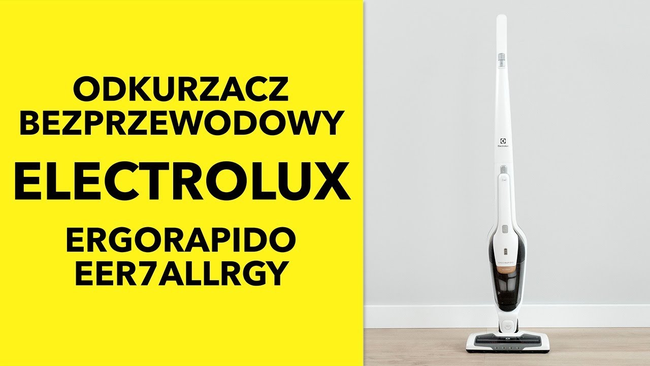 Electrolux Ergorapido EER7ALLRGY - dane techniczne - RTV  EURO AGD