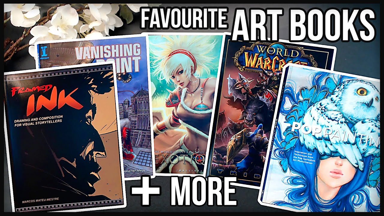 🎨📖 My Favourite Art Books for Improving Skills and Inspiration
