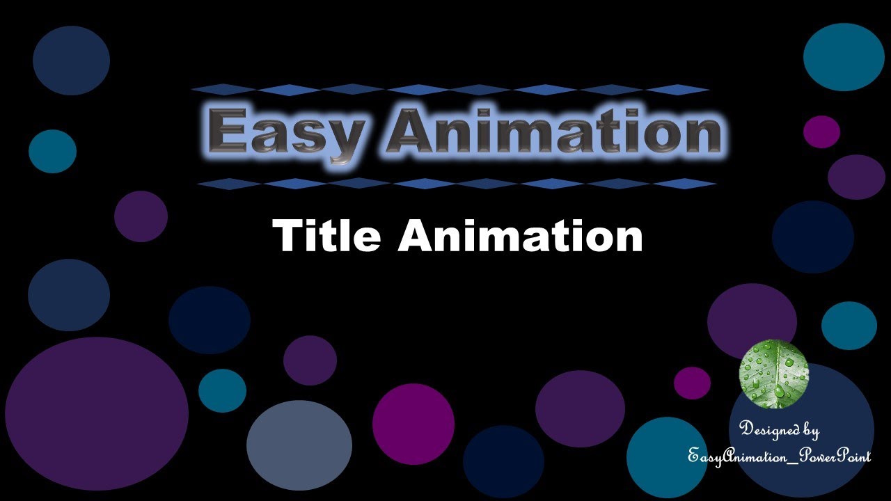 Title animation | 4 minutes Powerpoint Animation Tutorial